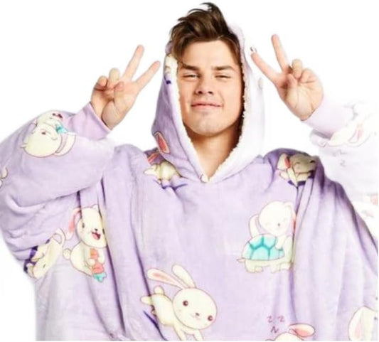Blanket Hoodie | Premium Wearable Blanket Adult & Kids Sizes | All Patterns & Colors | Hoodie Blankets, Oversized Hoodie Blanket for Women & Men, Oodie Hoodie Blanket Hoodie Women & Men