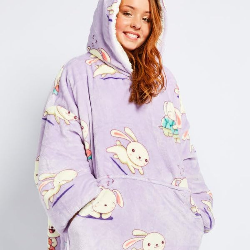 Blanket Hoodie | Premium Wearable Blanket Adult & Kids Sizes | All Patterns & Colors | Hoodie Blankets, Oversized Hoodie Blanket for Women & Men, Oodie Hoodie Blanket Hoodie Women & Men